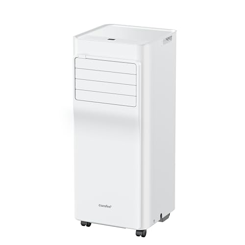 Comfee Mobiles Klimagerät Breezy Cool Pro 2.0,7000 BTU 2,0kW, Kühlen&Ventilieren&Entfeuchten,APP-Steuerung,Raumgröße bis 68m³(25㎡)，Mobile Klimaanlage mit Abluftschlauch,