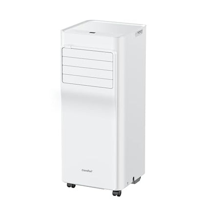 Comfee Mobiles Klimagerät Breezy Cool Pro 2.0,7000 BTU 2,0kW, Kühlen&Ventilieren&Entfeuchten,APP-Steuerung,Raumgröße bis 68m³(25㎡)，Mobile Klimaanlage mit Abluftschlauch,