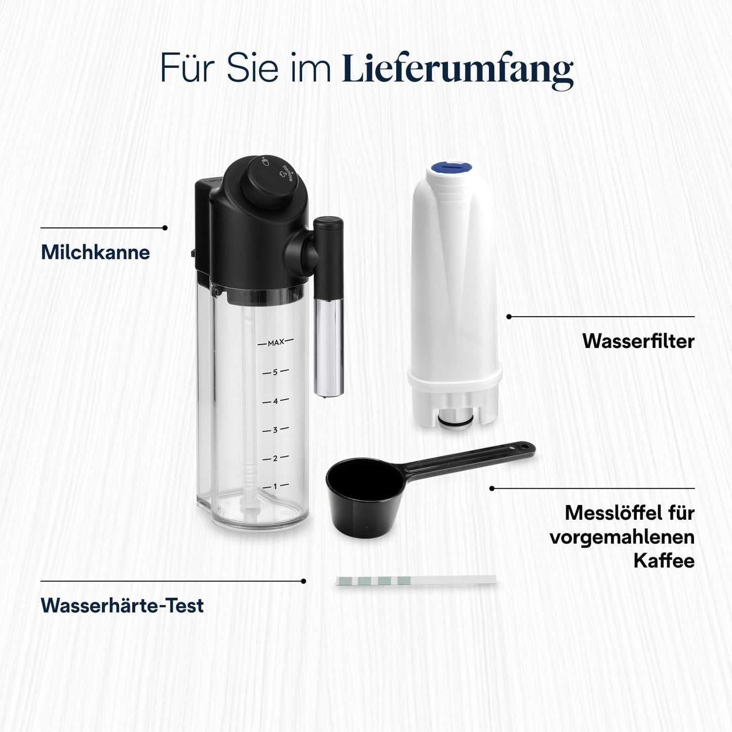 De’Longhi Magnifica Evo Next ECAM312.80.SB Kaffeevollautomat | LatteCrema | 13 Getränke | Touch-Display | Titan