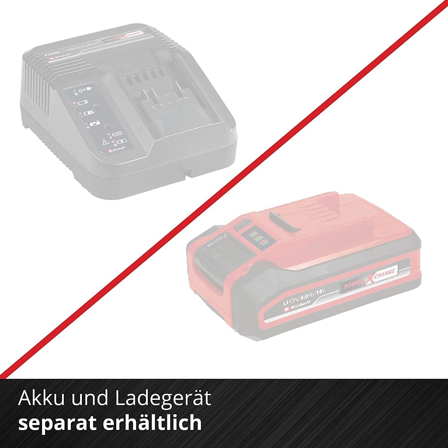 Einhell GE‑CH 18/60 Li‑Solo — Akku‑Heckenschere (60 cm Schnittlänge, Power X‑Change)