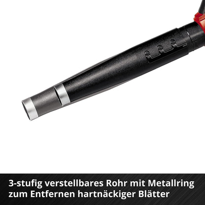 Einhell Professional Akku-Laubbläser GP-LB 36/210 Li E-Solo Power X-Change (Lithium-Ionen, 816m³/h Blasleistung, Turboschalter, 3-stufiges + abnehmbares Rohr, ohne Akku und Ladegerät)