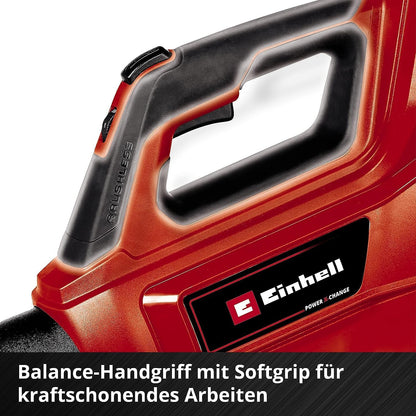 Einhell TE‑PXC Akku‑Laubbläser — 18 V (PXC), bürstenlos, verstellbare Rohrlänge