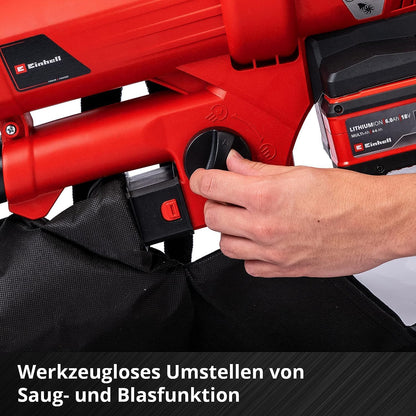 Einhell GE‑CL 36 Li E‑Solo — Akku‑Laubsauger/Laubbläser (36 V, bürstenlos, Turbo)
