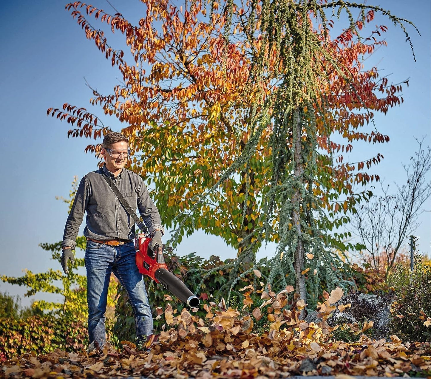Einhell TE‑PXC Akku‑Laubbläser — 18 V (PXC), bürstenlos, verstellbare Rohrlänge