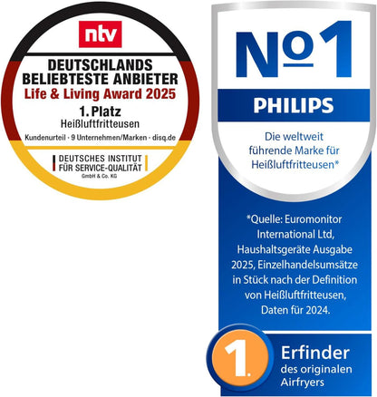 Philips Airfryer XXL Premium – 13-in-1 mit Touchscreen und Smart Recipes