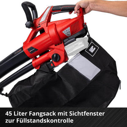 Einhell GE‑CL 36 Li E‑Solo — Akku‑Laubsauger/Laubbläser (36 V, bürstenlos, Turbo)