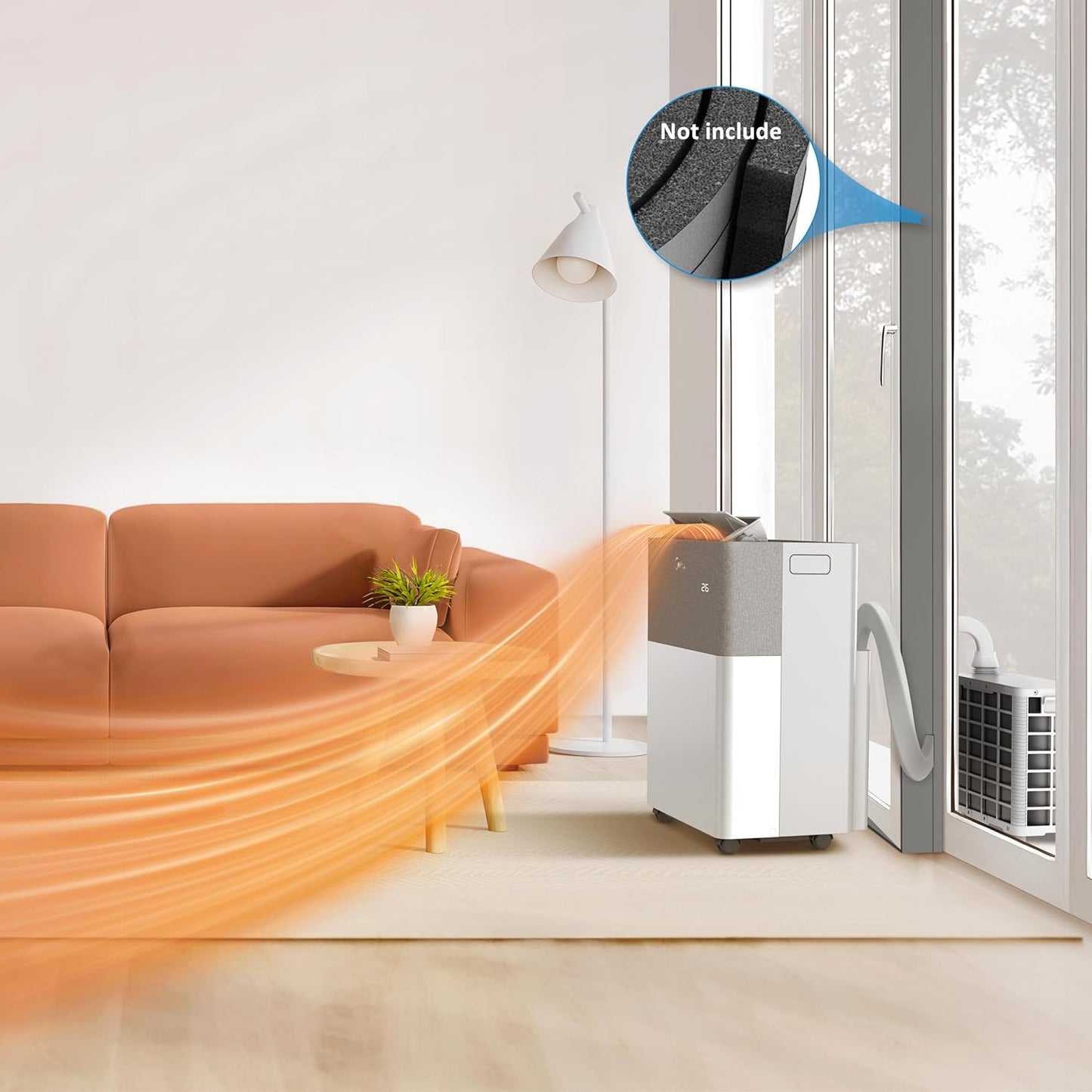 Midea PortaSplit 4-in-1 Mobiles Klimagerät