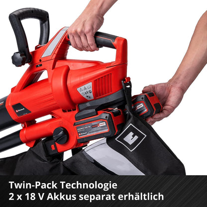 Einhell GE‑CL 36 Li E‑Solo — Akku‑Laubsauger/Laubbläser (36 V, bürstenlos, Turbo)